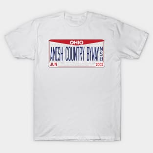 Amish Country Byway National Scenic Byway license plate T-Shirt